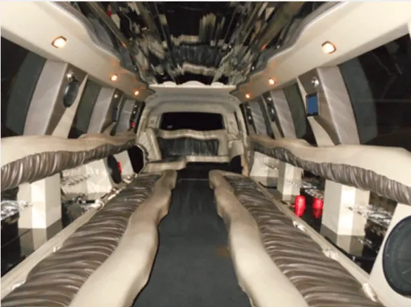 White Cadillac Escalade Limousine rental #2 White Cadillac Escalade Limousine rental #2