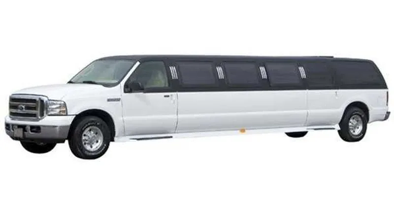White Ford Excursion Limousine rental #2 White Ford Excursion Limousine rental #2