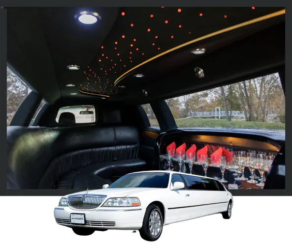 8 Passenger Stretch Limousine rental