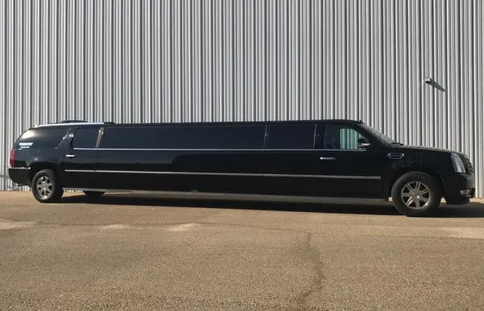 Black Cadillac Escalade Limo for limo rental