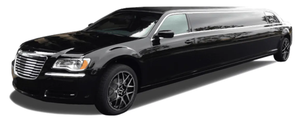 Black C300 Limousine rental