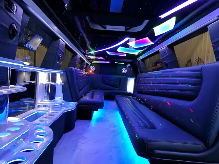 Black Cadillac Escalade Stretch Limousine, photo 2 for limo rental