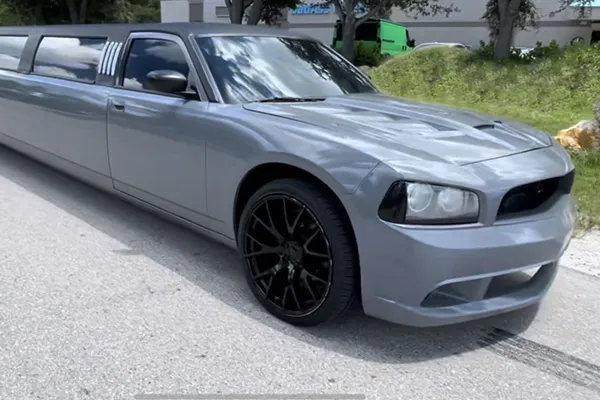 Dodge Charger Stretch Limousine for limo rental