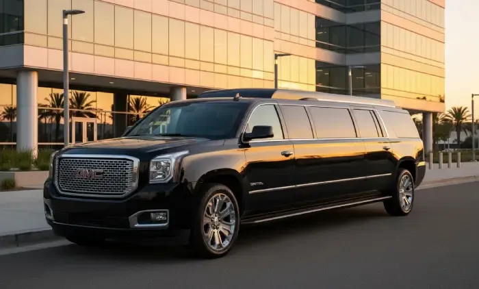 GMC Yukon Limo for limo rental