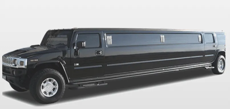 Black Hummer H2 limo rental