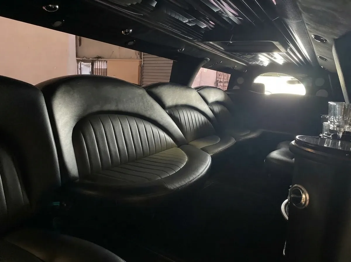 Black Hummer Limousine rental #2