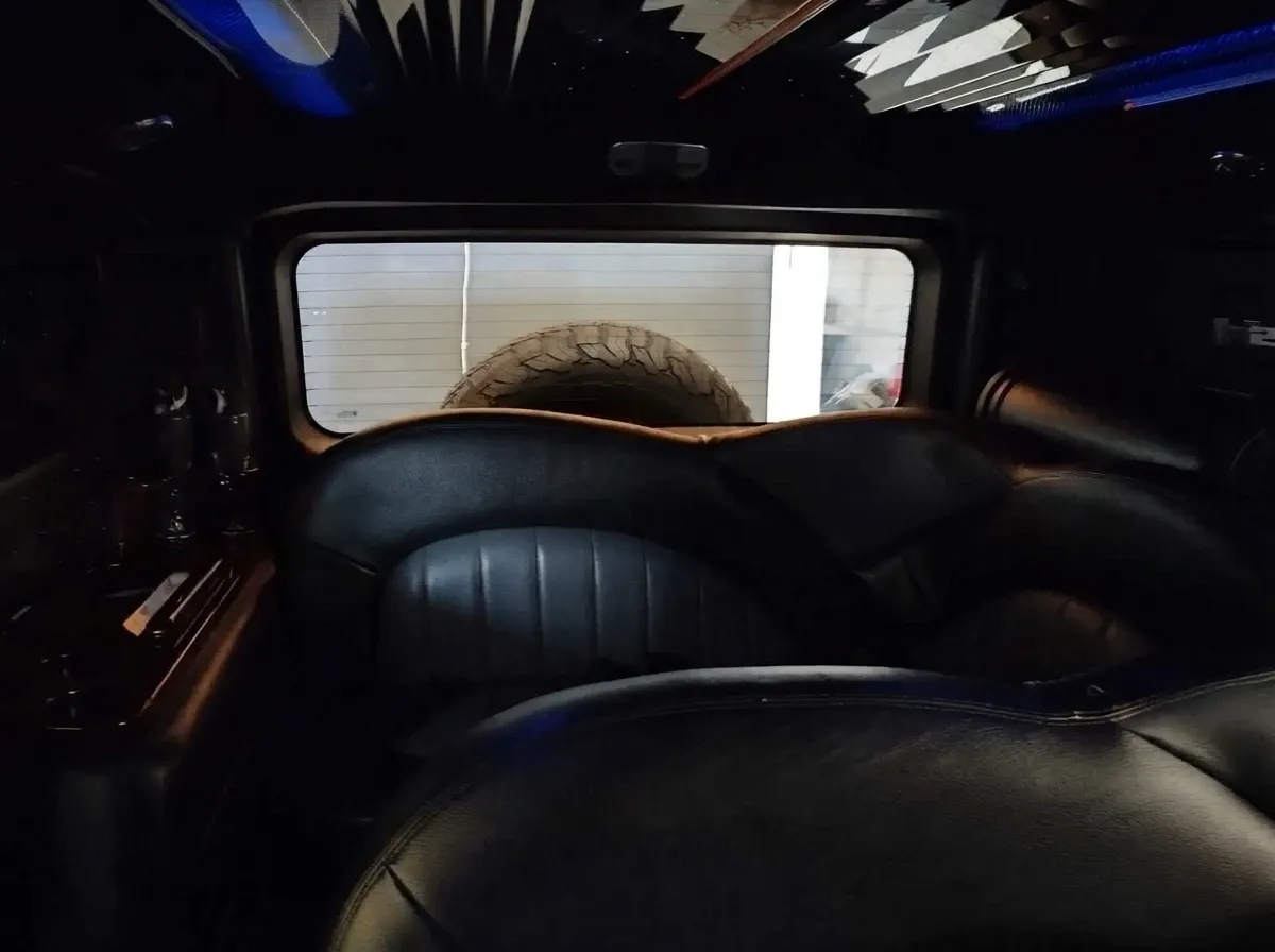 Black Hummer Limousine rental #4