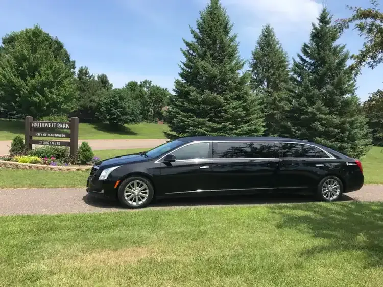 Black Lincoln MKT Limo for limo rental