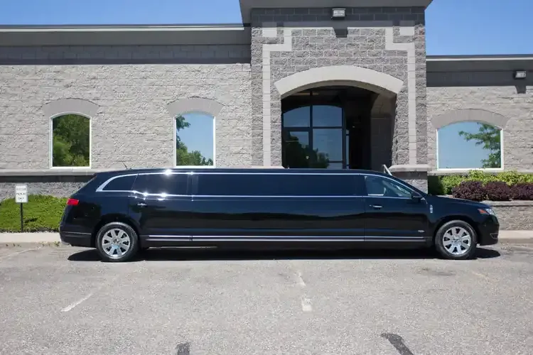 Black Lincoln MKT Limo for limo rental