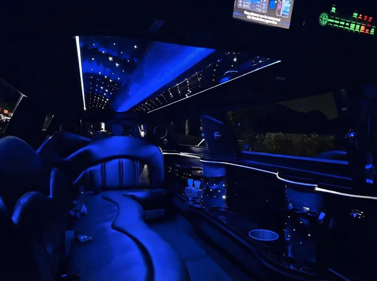 Black Lincoln MKT Limousine rental #3