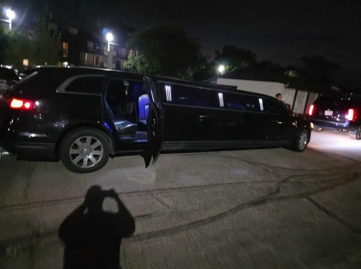 Black Lincoln MKT Limousine rental #2