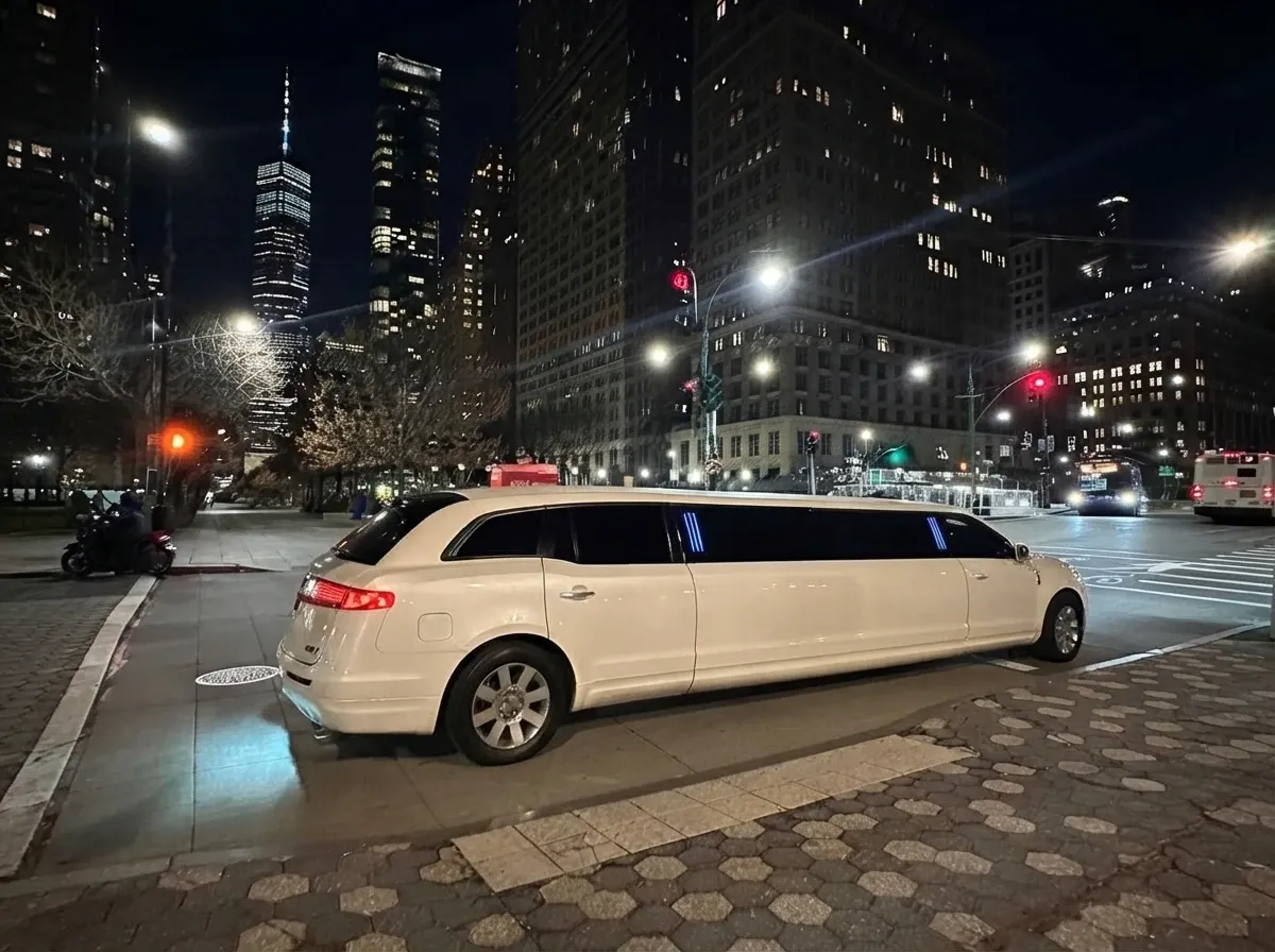 White Lincoln MKT Limousine rental #2