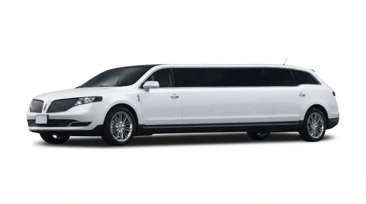 White Lincoln MKT Limousine rental