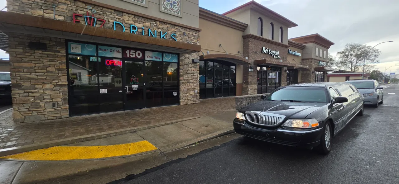 Black Lincoln Town Car Limousine rental #7
