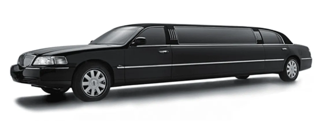 Black Lincoln Town Car Limousine rental