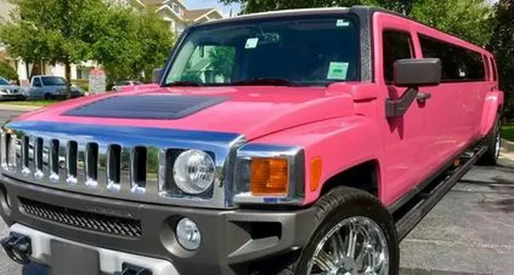 Pink Hummer Stretch Limousine rental