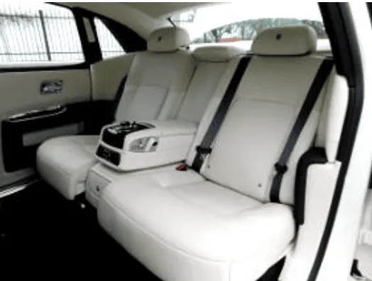 Rolls-Royce Ghost limo rental, interior view