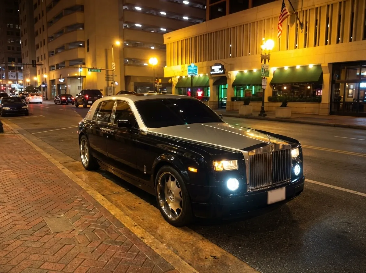 White Rolls-Royce Limousine rental #3