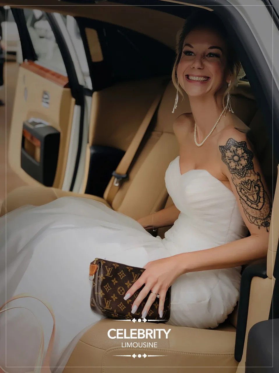 Rolls-Royce Phantom and Rolls-Royce Ghost limo rental, interior view
