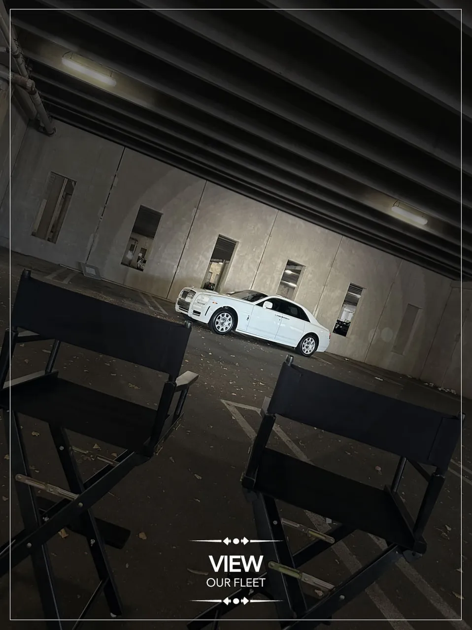 White Rolls-Royce Phantom and Rolls-Royce Ghost limo rental