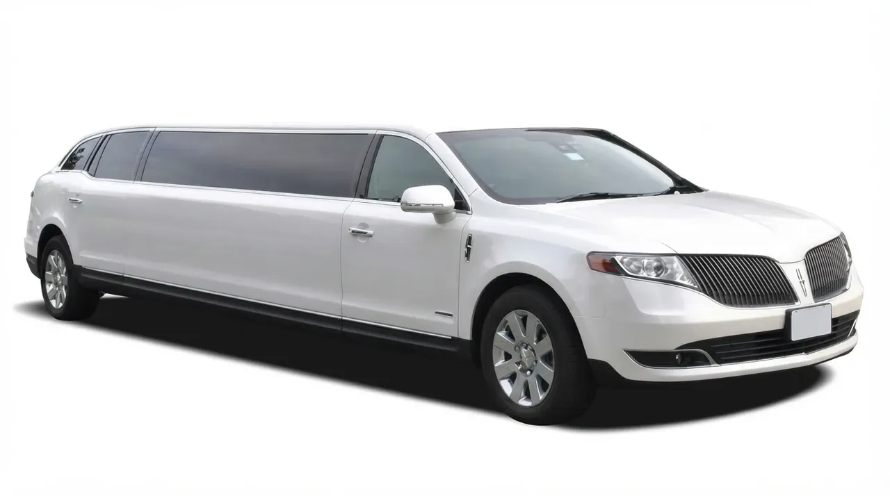 White Lincoln MKT Limousine rental